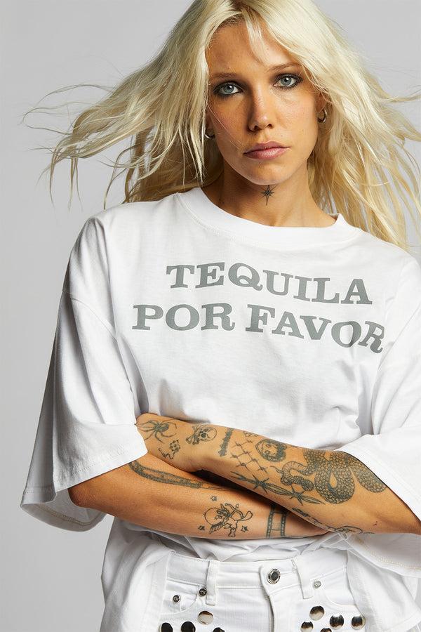Recycled Karma Tequila Por Favor One Size Statement Tee