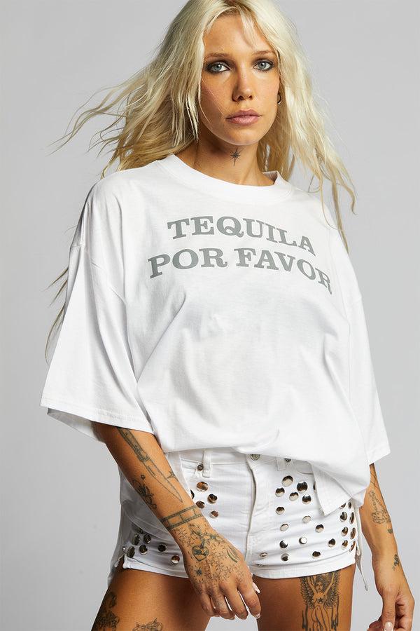 recycled karma Tequila Por Favor One Size Statement Tee