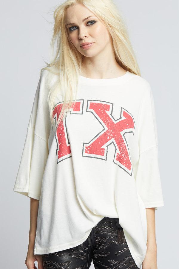 Recycled Karma Texas 25 One Size Tee - Vintage Inspired Oversized Tee