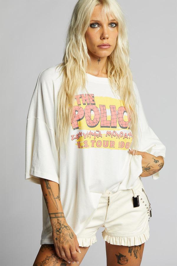 recycled karma The Police 1981 US Tour One Size Tee