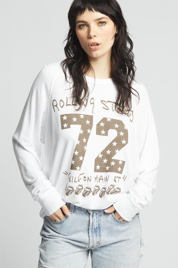 recycled karma The Rolling Stones 1972 Exile on Main St Oversized Sweatshirt