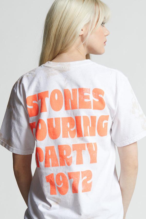 Recycled Karma The Rolling Stones 1972 Party Vintage Unisex Tee