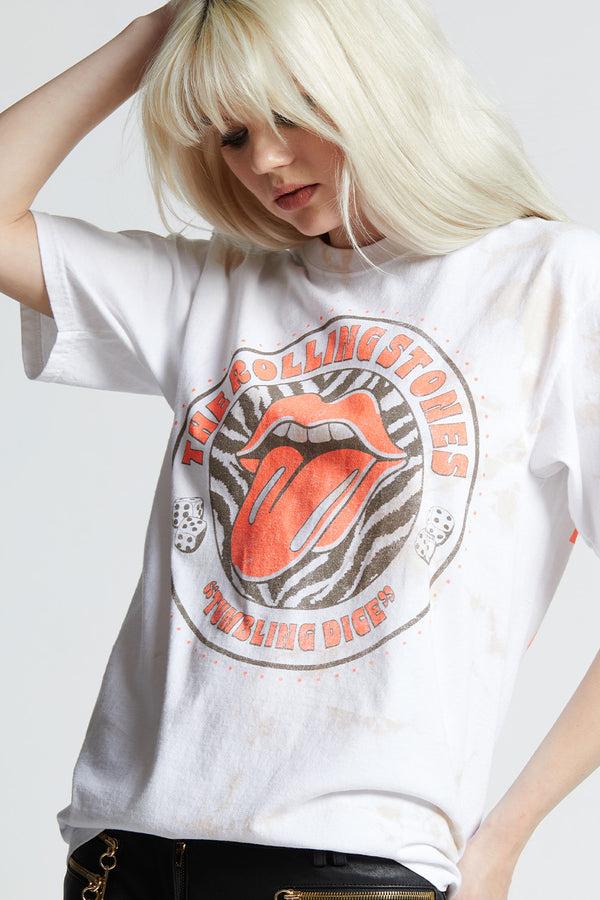 Recycled Karma The Rolling Stones 1972 Party Vintage Unisex Tee
