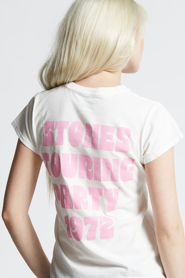 Recycled Karma The Rolling Stones 1972 Tour Vintage Graphic Baby Tee