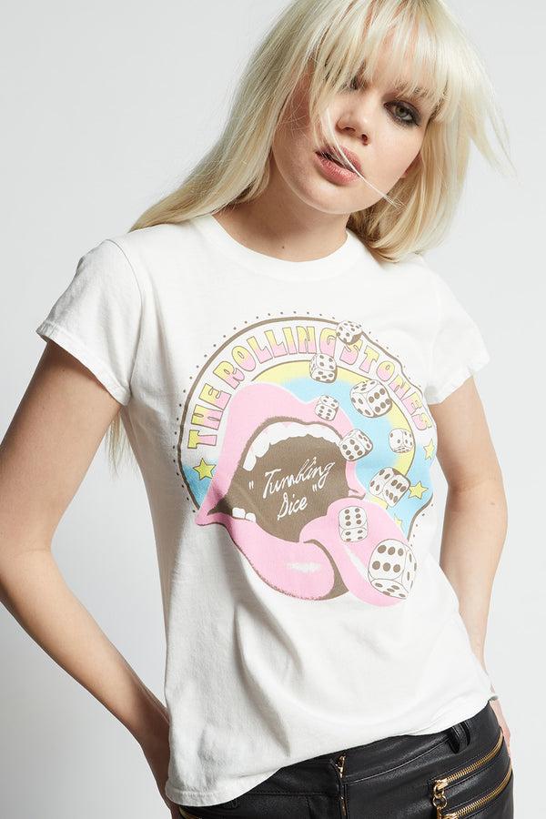 Recycled Karma The Rolling Stones 1972 Tour Vintage Graphic Baby Tee