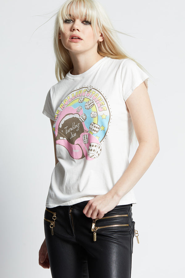 Recycled Karma The Rolling Stones 1972 Tour Vintage Graphic Baby Tee