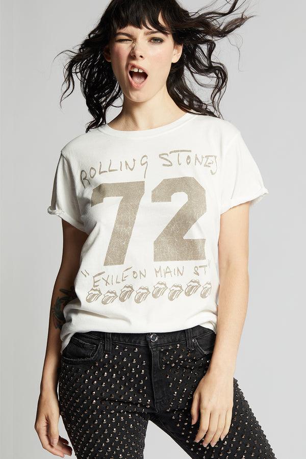Recycled Karma The Rolling Stones 1972 Vintage Band Tee