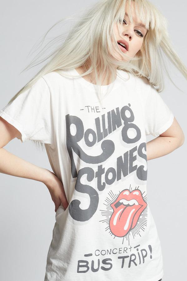 Recycled Karma The Rolling Stones Bus Trip Unisex Vintage Graphic Tee
