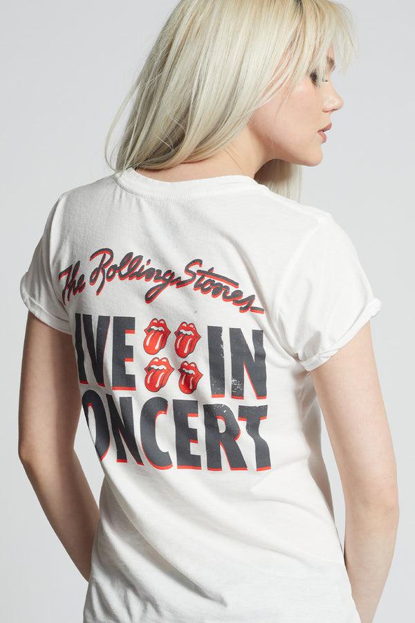 Recycled Karma The Rolling Stones Live Concert Graphic Tee