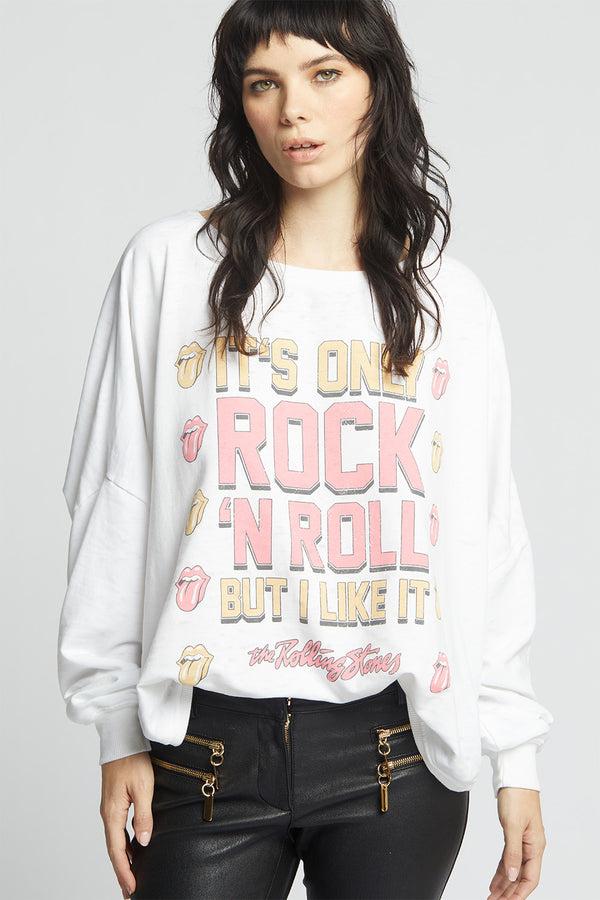 recycled karma The Rolling Stones Only Rock N Roll Sweatshirt