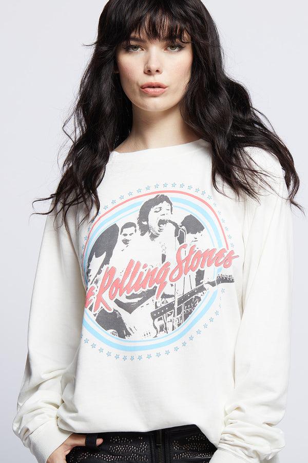 Recycled Karma The Rolling Stones Oversized Vintage Concert Sweatshirt