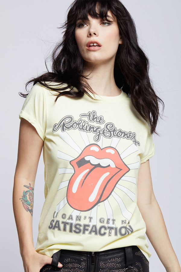 Recycled Karma The Rolling Stones Satisfaction Slim Fit Graphic Tee