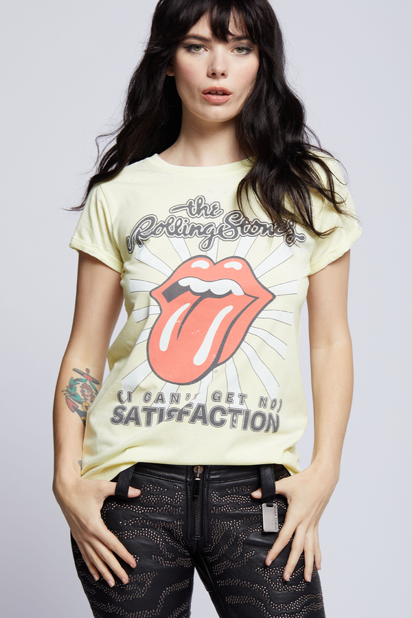Recycled Karma The Rolling Stones Satisfaction Slim Fit Graphic Tee