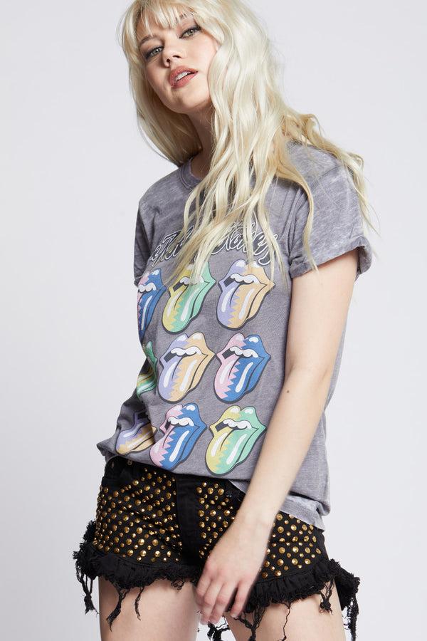 Recycled Karma The Rolling Stones Steel Wheels Vintage Concert Tee
