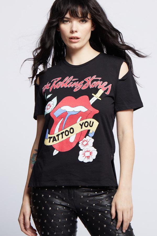 recycled karma The Rolling Stones Tattoo You Deconstructed Tee