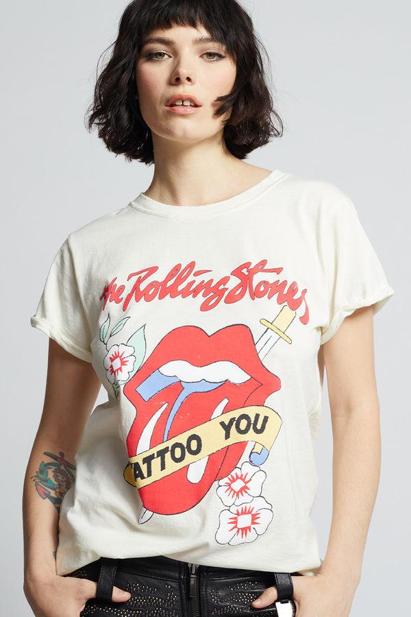 Recycled Karma The Rolling Stones Tattoo You Graphic Tee