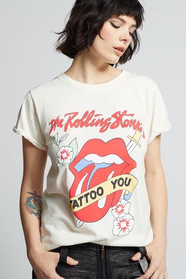 Recycled Karma The Rolling Stones Tattoo You Graphic Tee