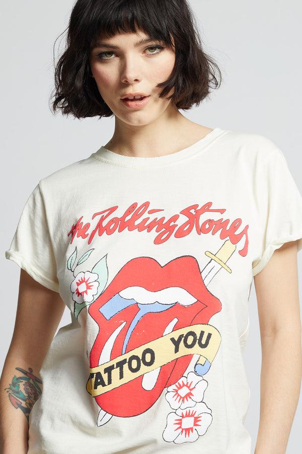 Recycled Karma The Rolling Stones Tattoo You Graphic Tee