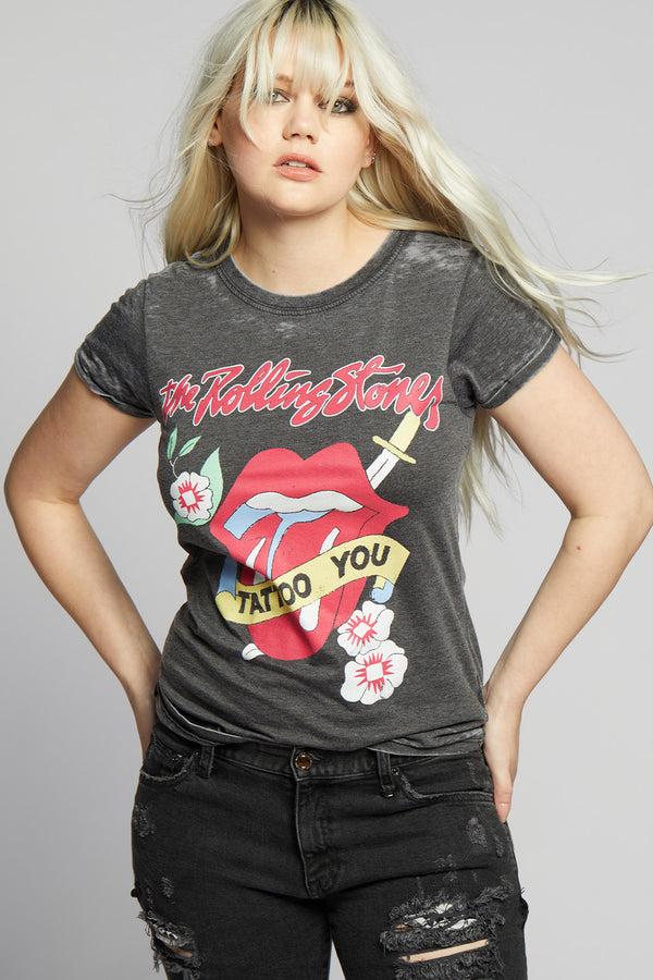 Recycled Karma The Rolling Stones Tattoo You Vintage Graphic Tee