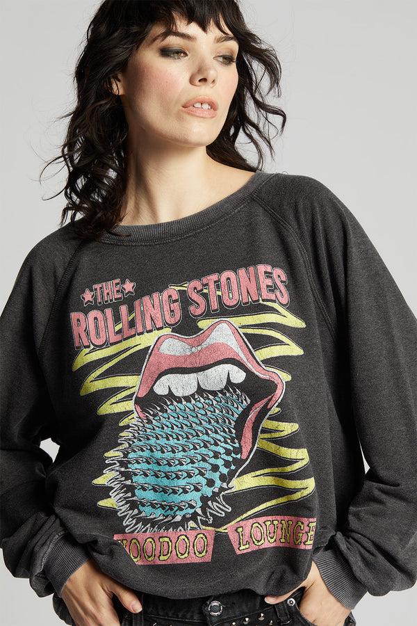 Recycled Karma The Rolling Stones Voodoo Lounge Oversized Vintage Sweatshirt