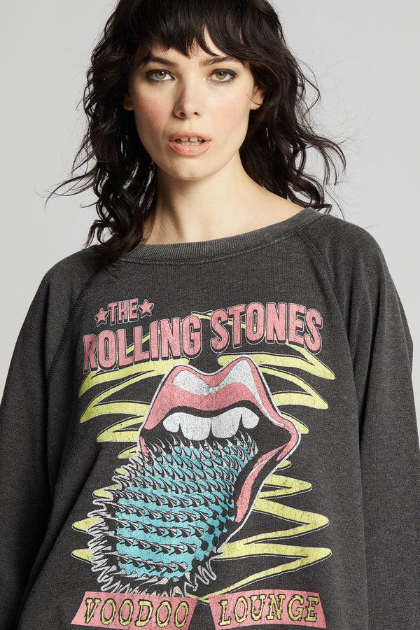 Recycled Karma The Rolling Stones Voodoo Lounge Oversized Vintage Sweatshirt