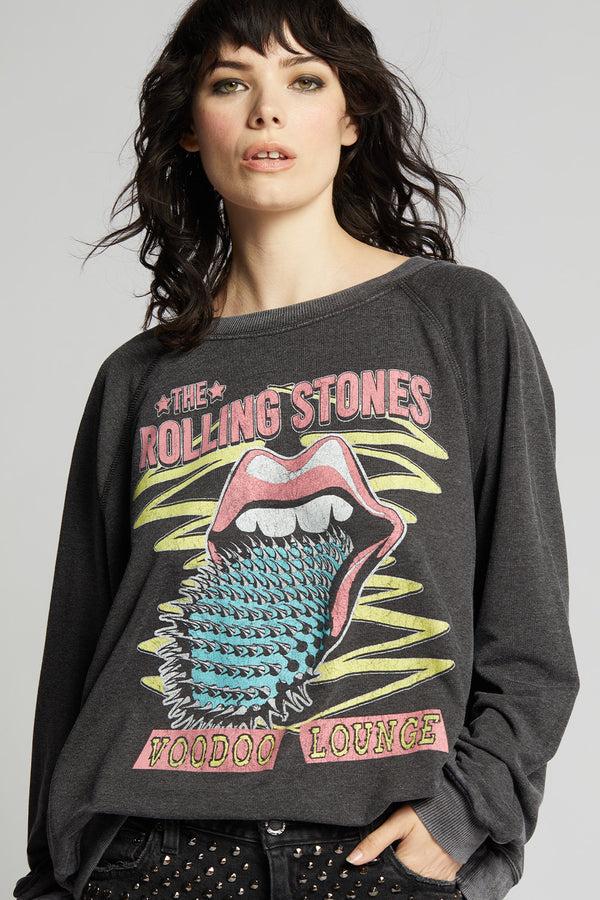 Recycled Karma The Rolling Stones Voodoo Lounge Oversized Vintage Sweatshirt