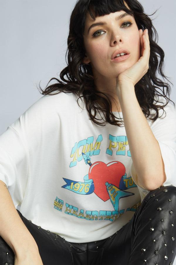 Recycled Karma Tom Petty 1976 Tour One Size Graphic Tee