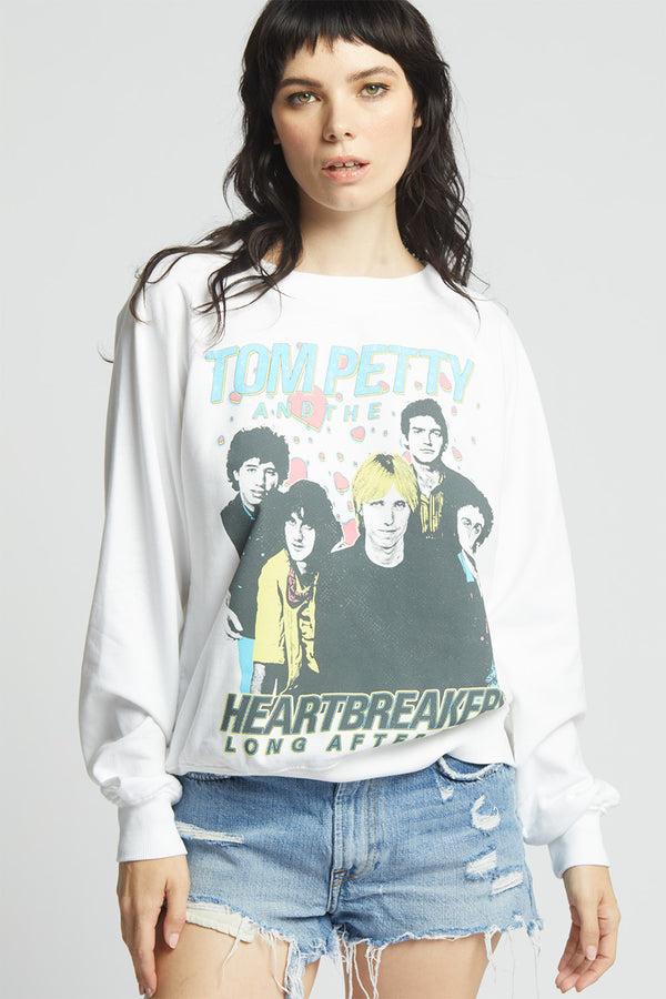 recycled karma Tom Petty & The Heartbreakers Oversized Vintage Sweatshirt