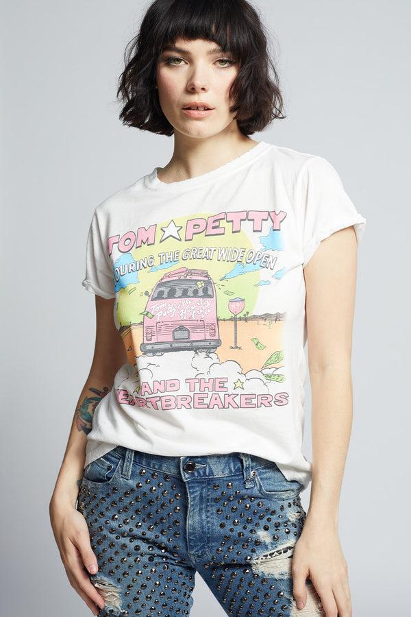 Recycled Karma Tom Petty & The Heartbreakers Retro Graphic Tee
