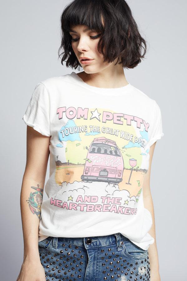 Recycled Karma Tom Petty & The Heartbreakers Retro Graphic Tee