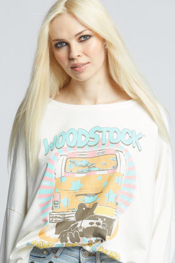 Recycled Karma Woodstock 3 Days Of Peace One Size Sweatshirt