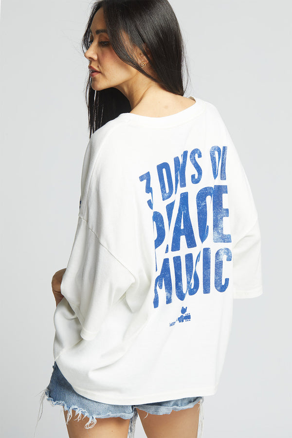 Recycled Karma Woodstock 3 Days Of Peace One Size Tee