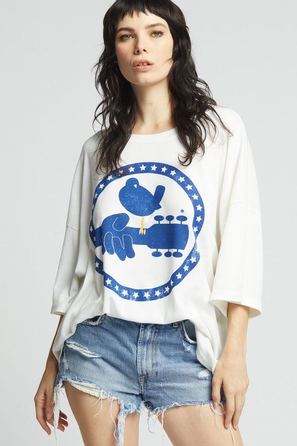 Recycled Karma Woodstock 3 Days Of Peace One Size Tee