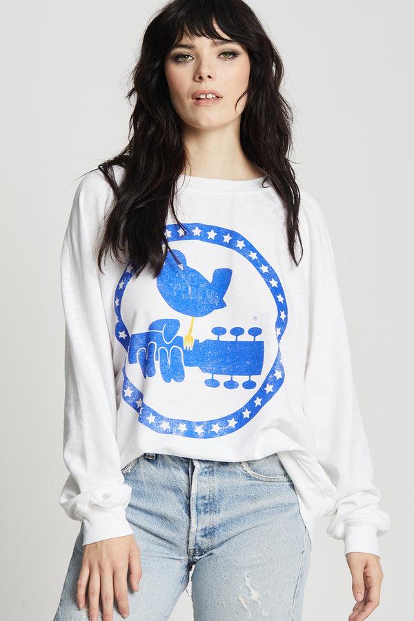 recycled karma Woodstock 3 Days Of Peace Oversized Graphic Sweatshirt