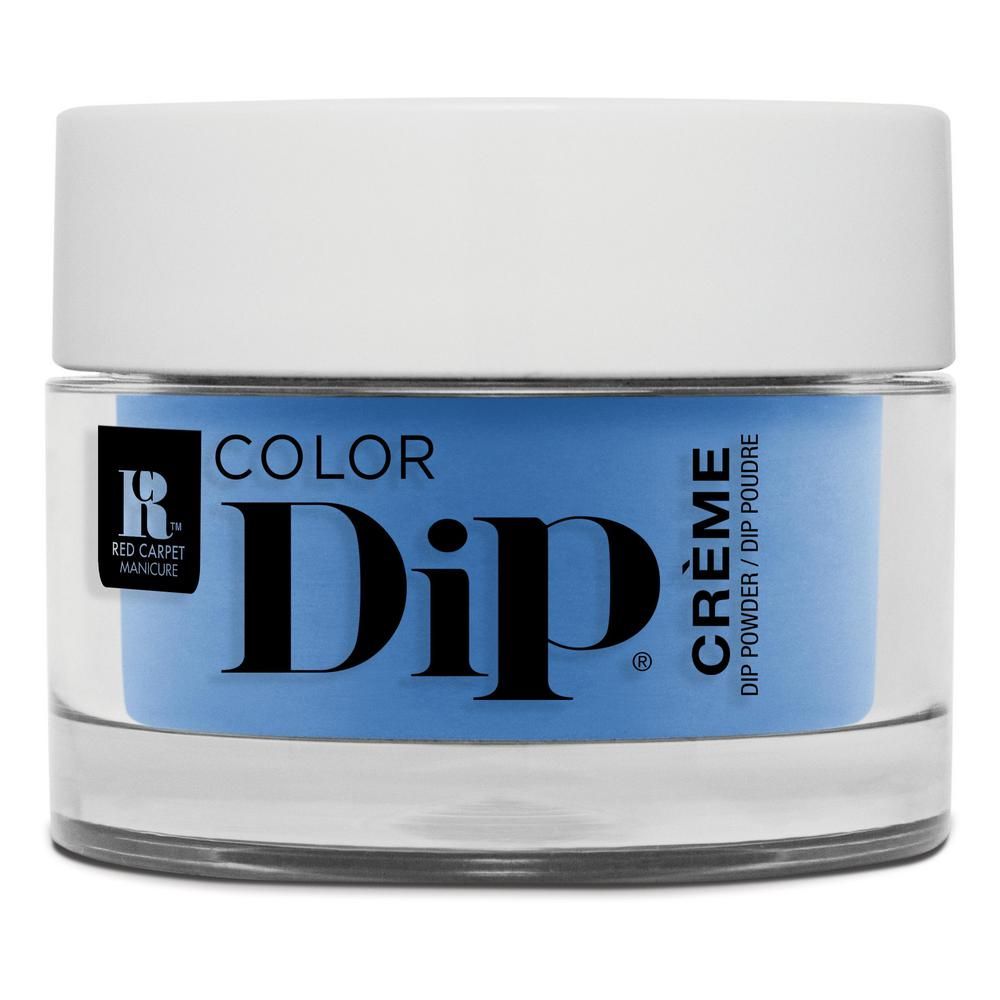 red carpet manicure Color Dip Blockbuster Blue Nail Dipping Powder 0.3 fl oz