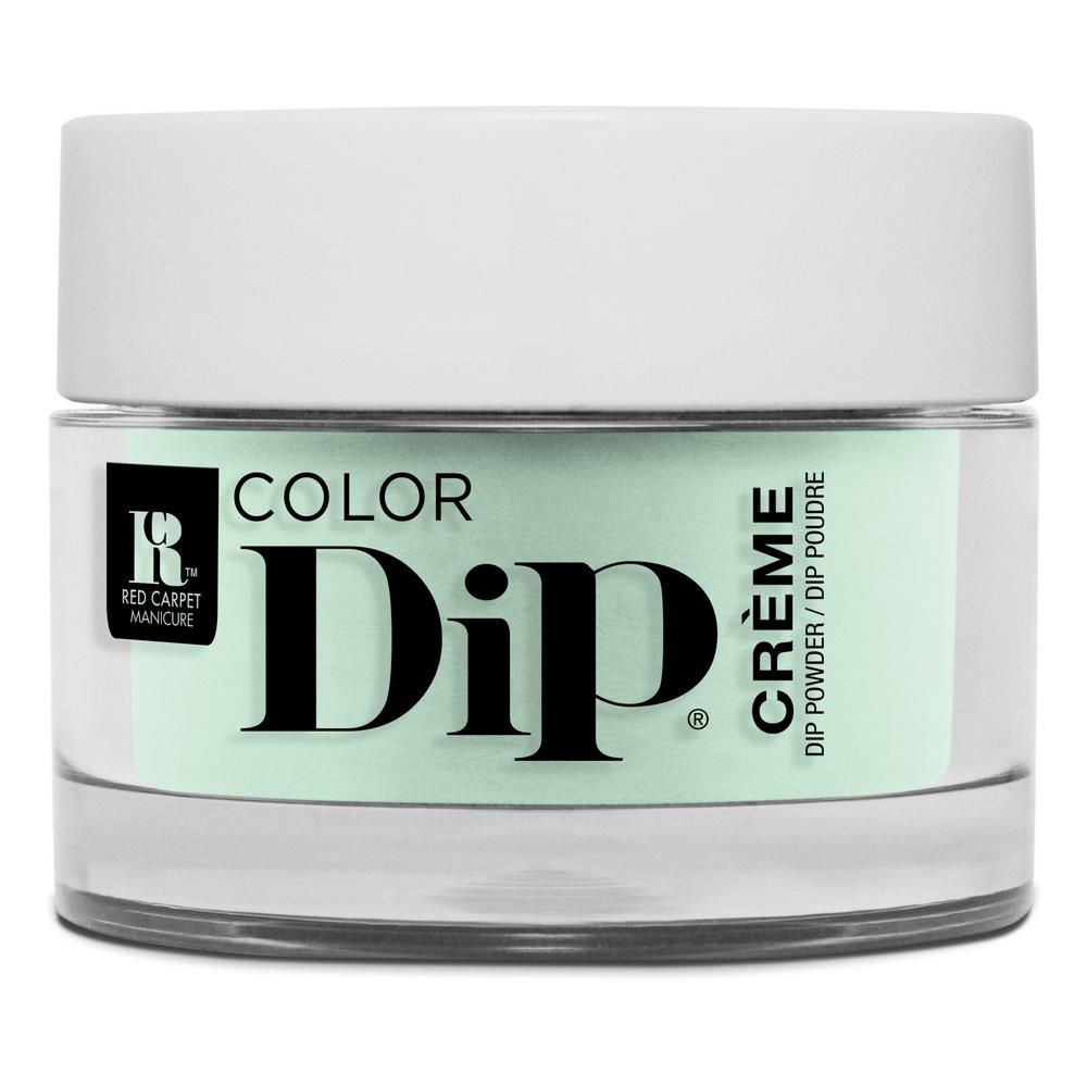 red carpet manicure Color Dip Meant To Be Mint Nail Dipping Powder 0.3 fl oz