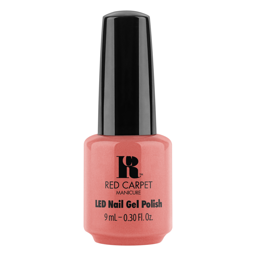 red carpet manicure Coral Wishes LED Nail Gel Polish 0.3 fl oz