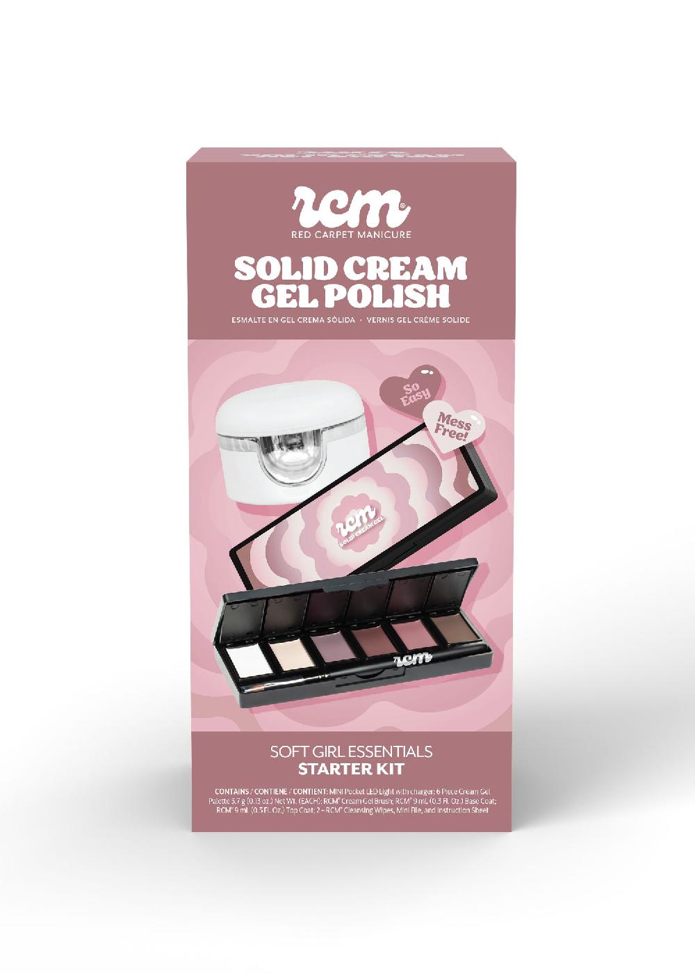 red carpet manicure Cream Gel Soft Girl Essentials Starter Kit