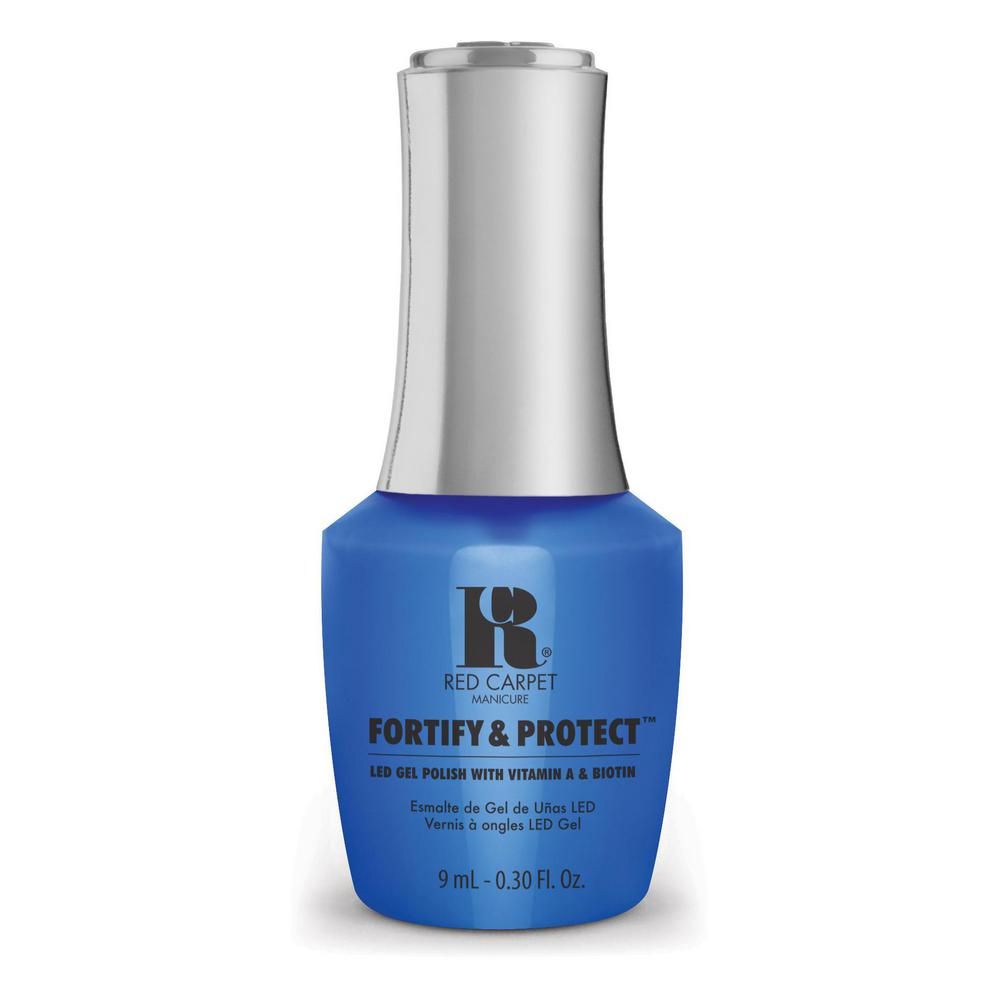 red carpet manicure Fortify and Protect Seas The Summer LED Nail Gel Color 0.3 fl oz