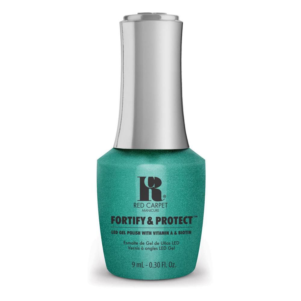 red carpet manicure Fortify and Protect Vacation Goals LED Nail Gel Color 0.3 fl oz