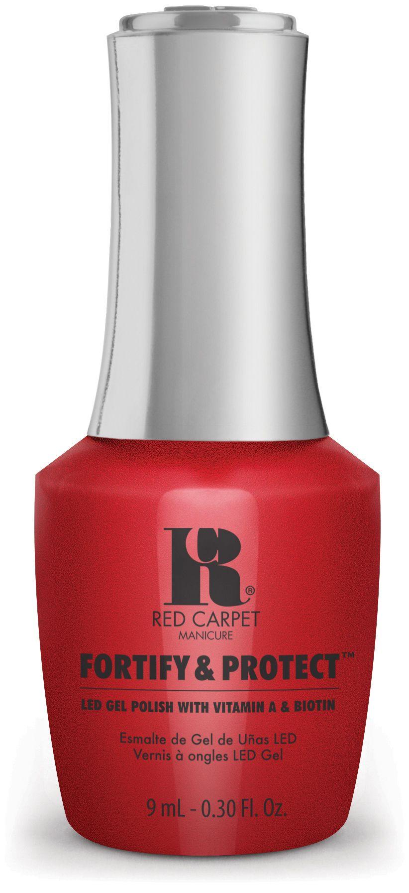 red carpet manicure Fortify & Protect A Night To Shine LED Nail Gel Color 0.3 fl oz