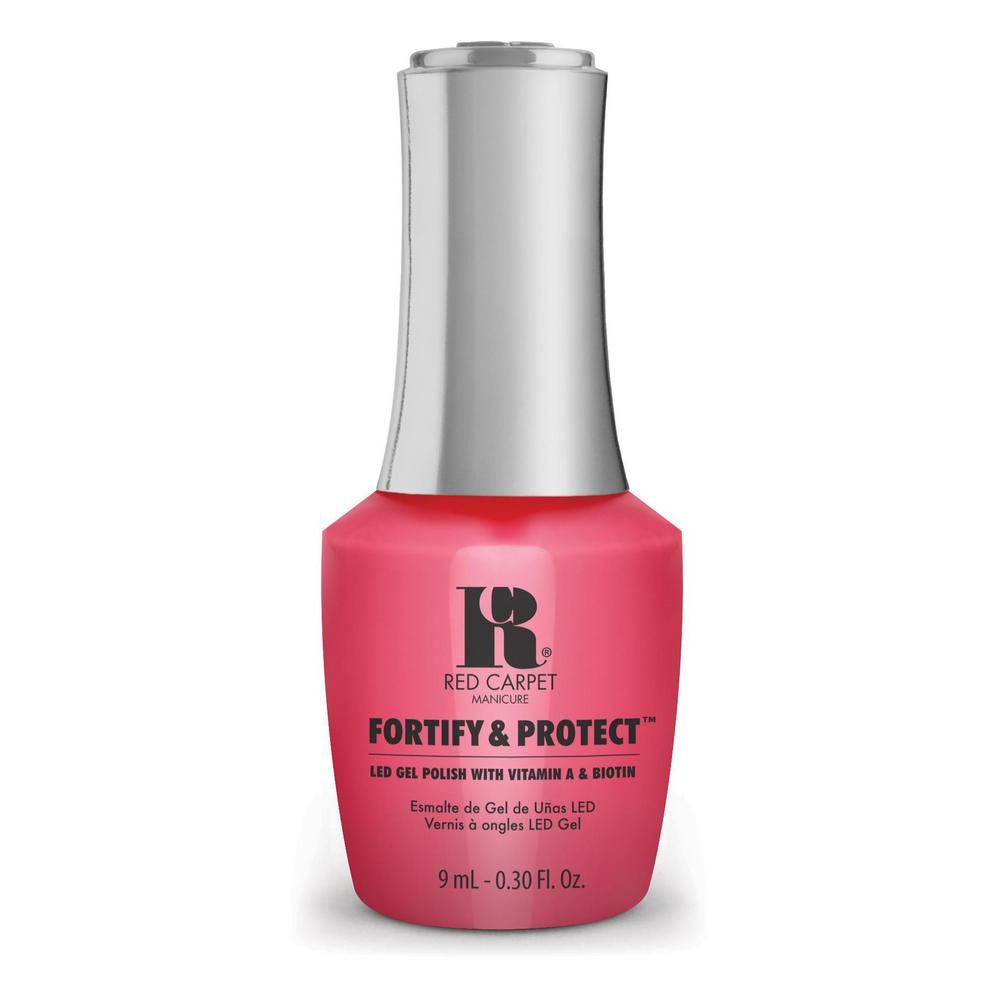 red carpet manicure Fortify & Protect Act The Part LED Nail Gel Color 0.3 fl oz
