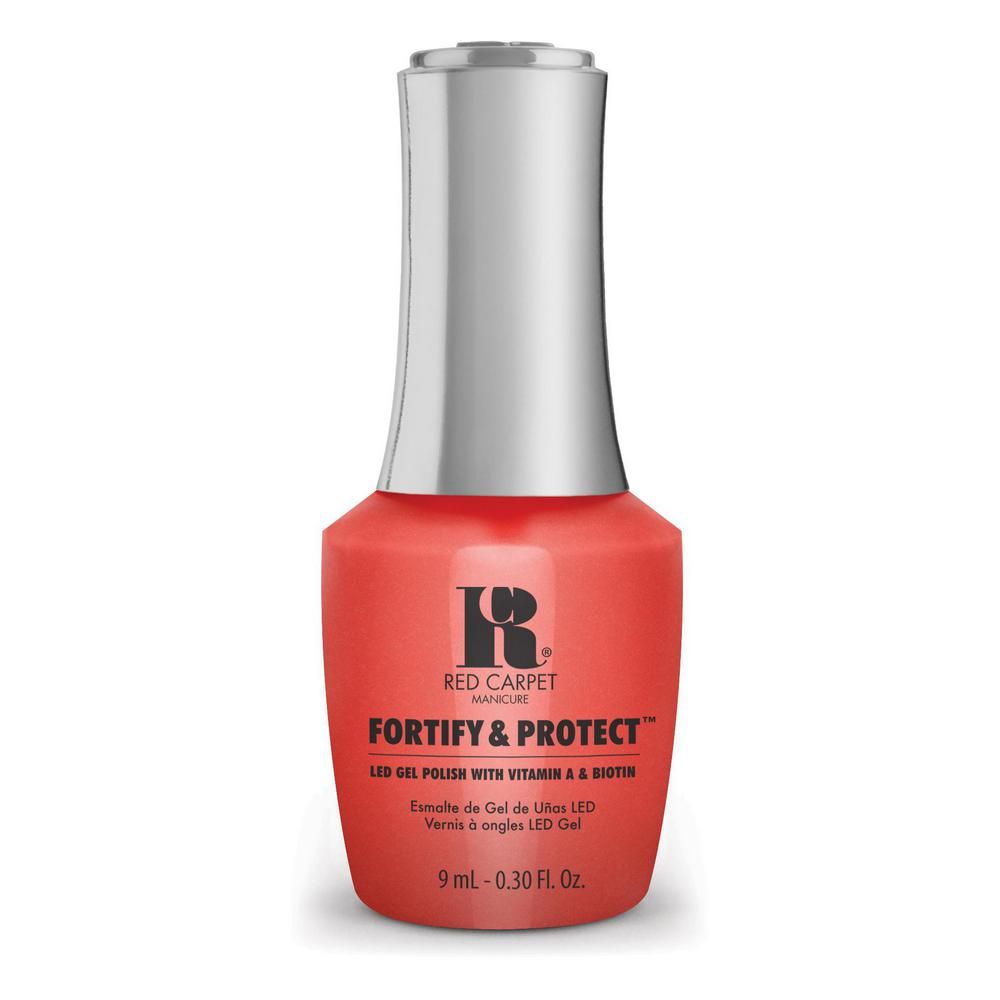 red carpet manicure Fortify & Protect Adventuring Abroad LED Nail Gel Color 0.3 fl oz