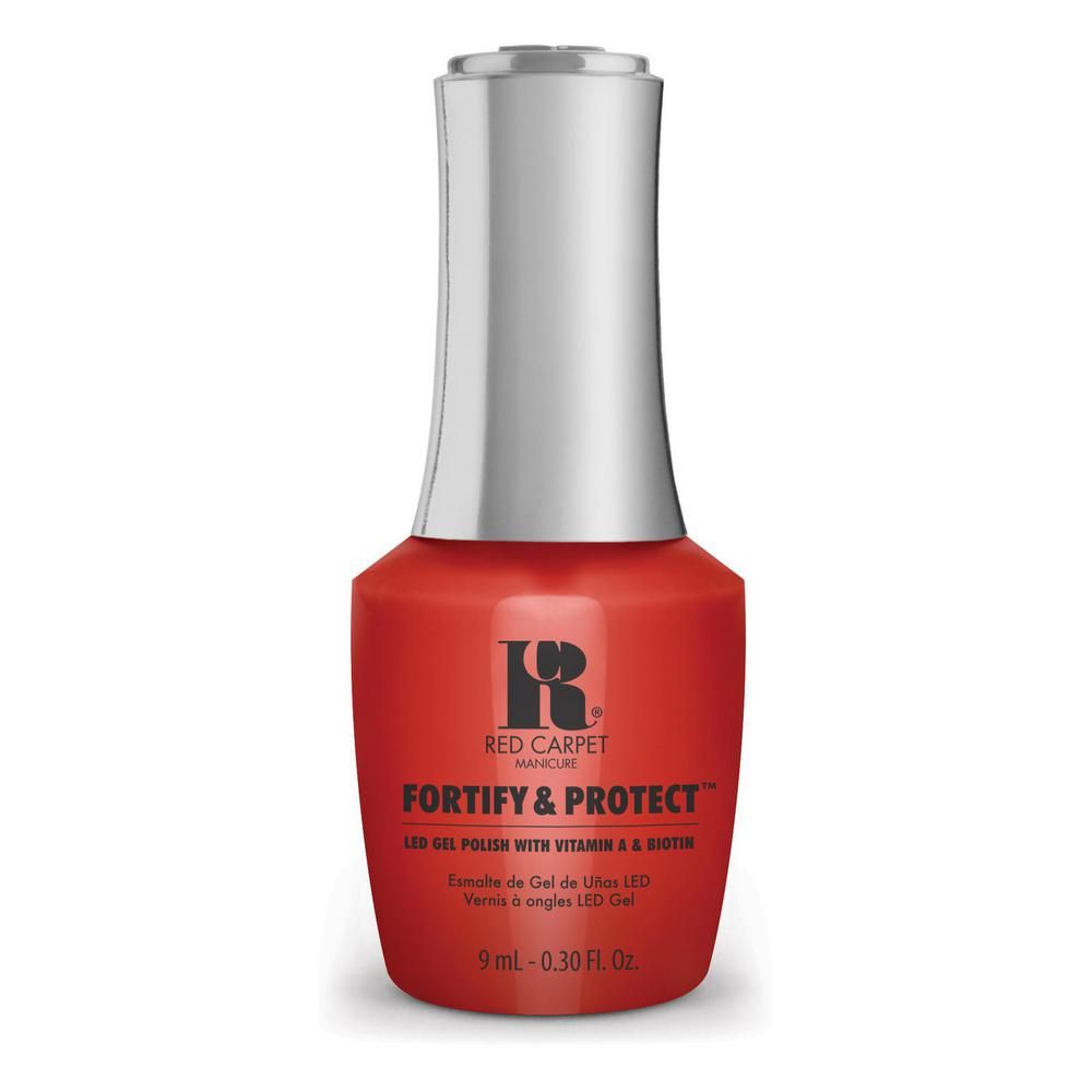 red carpet manicure Fortify & Protect Box Office Hit LED Nail Gel Color 0.3 fl oz