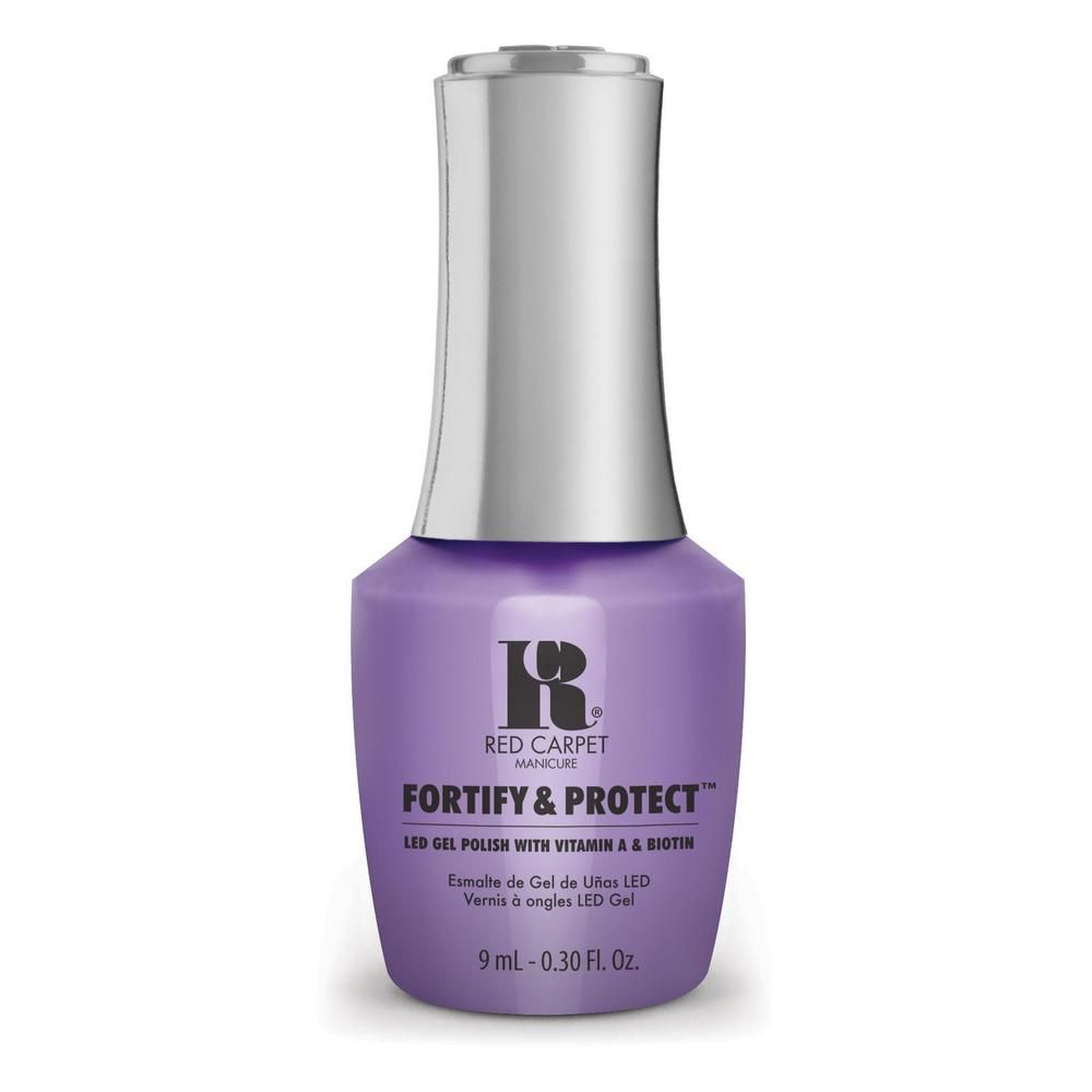 red carpet manicure Fortify & Protect Curtain Call LED Nail Gel Color 0.3 fl oz