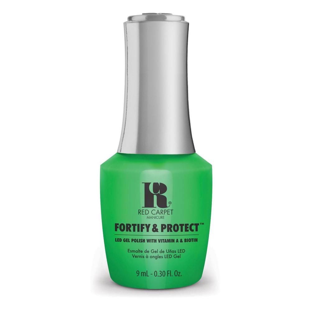 red carpet manicure Fortify & Protect Envy of the Town LED Nail Gel Color 0.3 fl oz