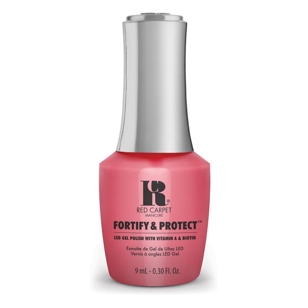 red carpet manicure Fortify & Protect Fairytale Ending LED Nail Gel Color 0.3 fl oz