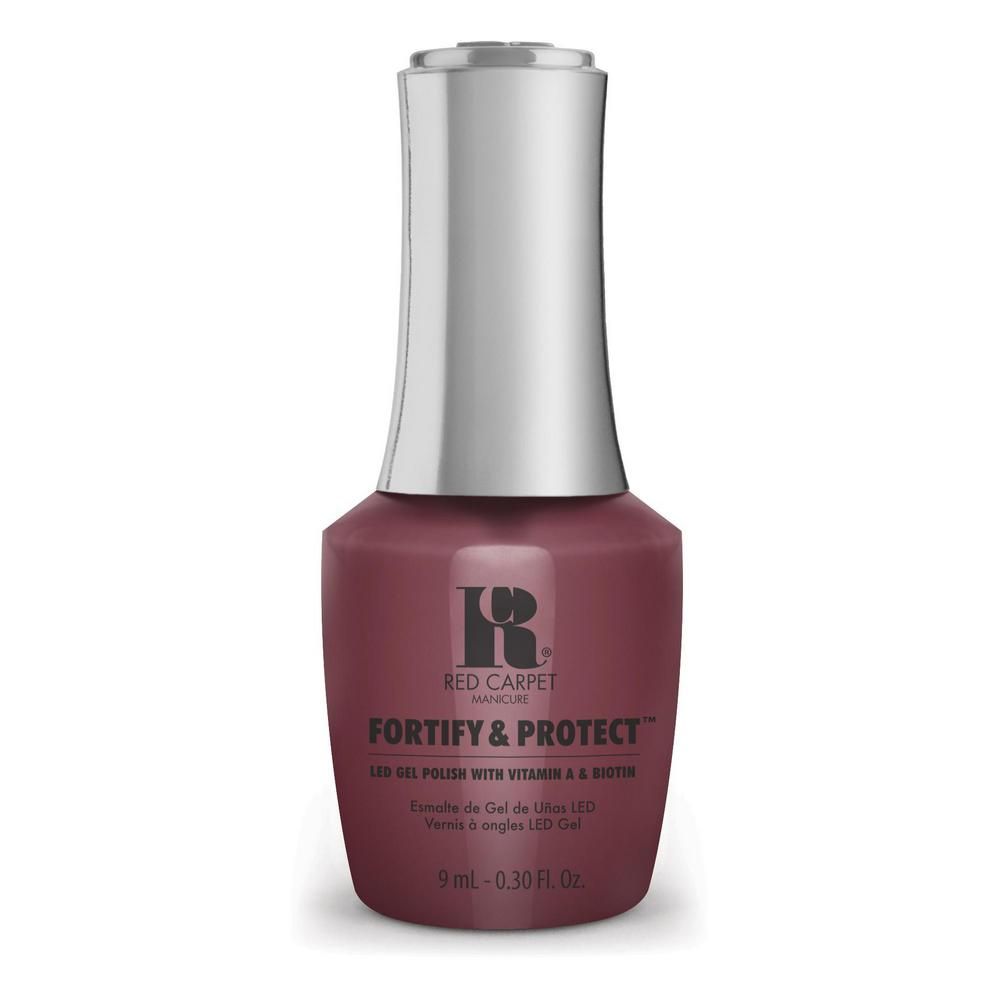 red carpet manicure Fortify & Protect Falling In Louvre LED Nail Gel Color 0.3 fl oz