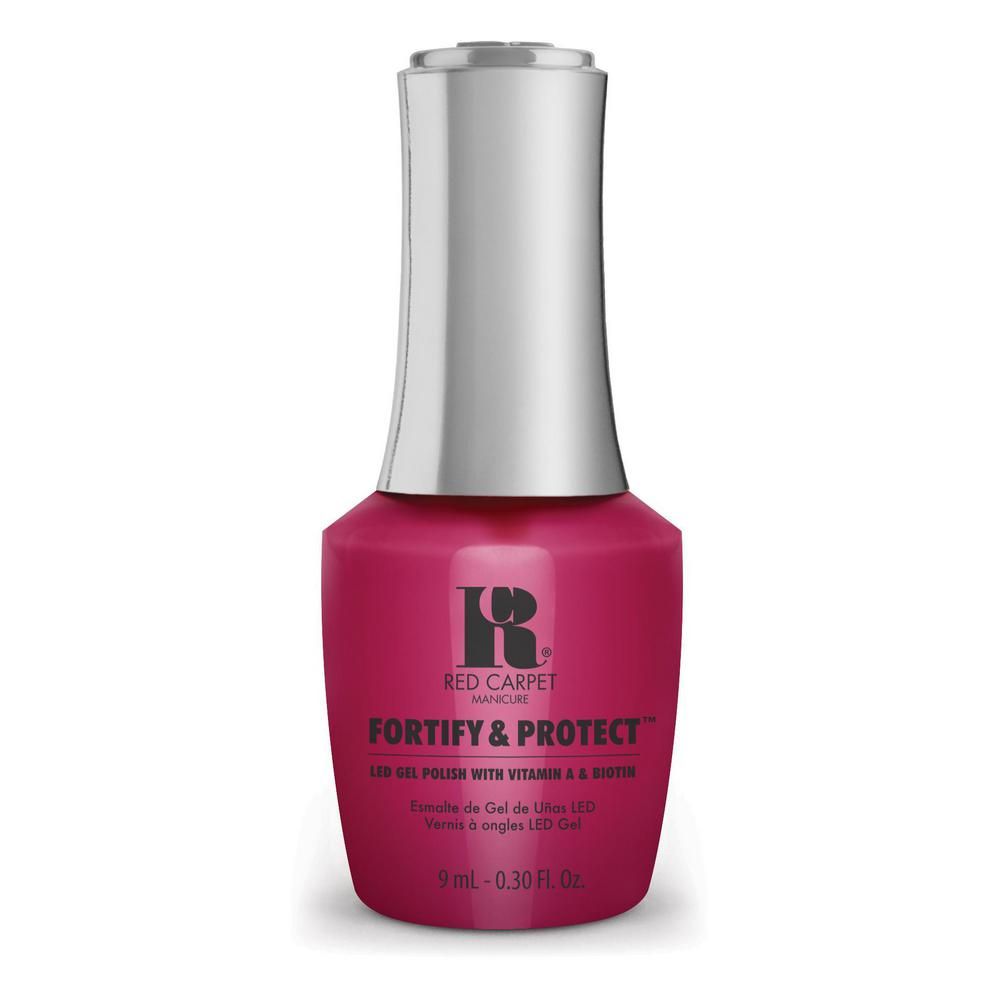 red carpet manicure Fortify & Protect Film Debut LED Nail Gel Color 0.3 fl oz