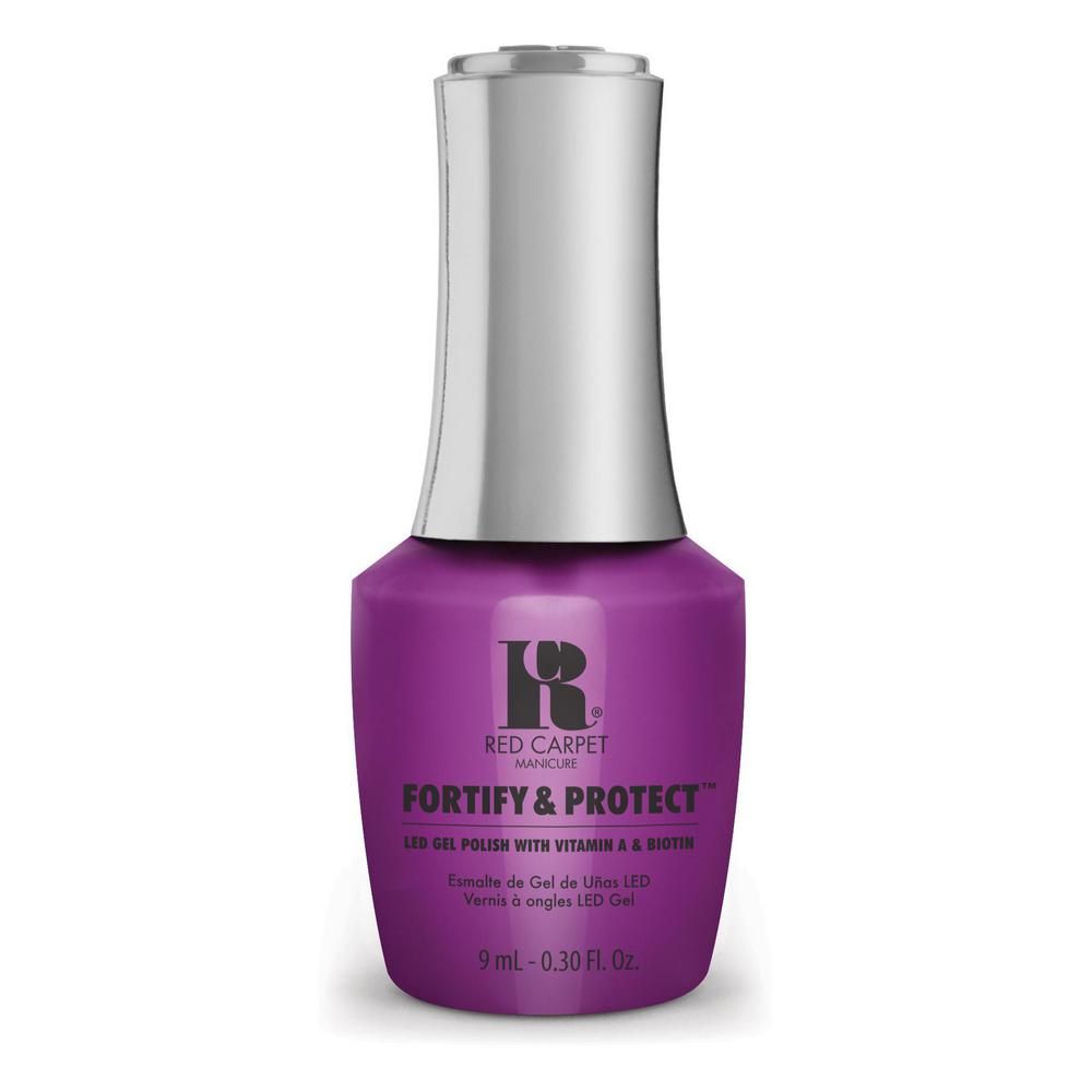 red carpet manicure Fortify & Protect I'll Be In My Trailer LED Nail Gel Color 0.3 fl oz